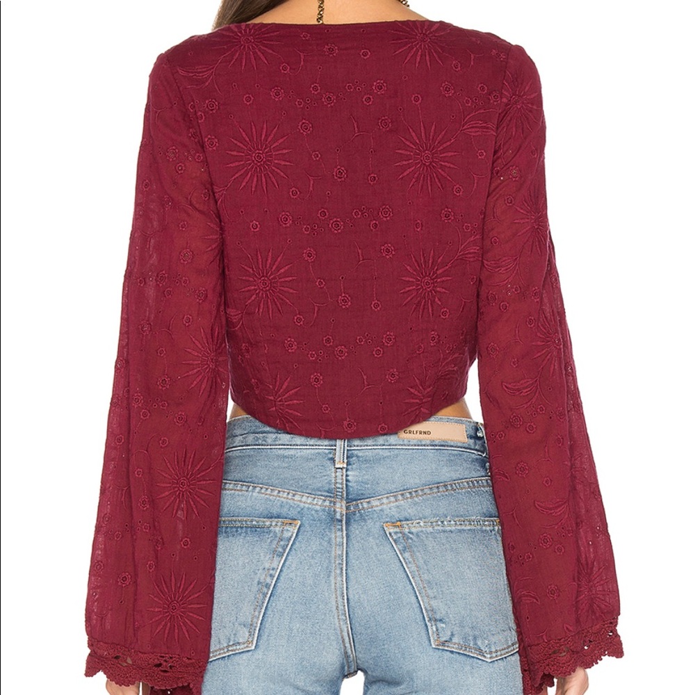 Winston White “Bianca” top in Sangria - Picture 3 of 3